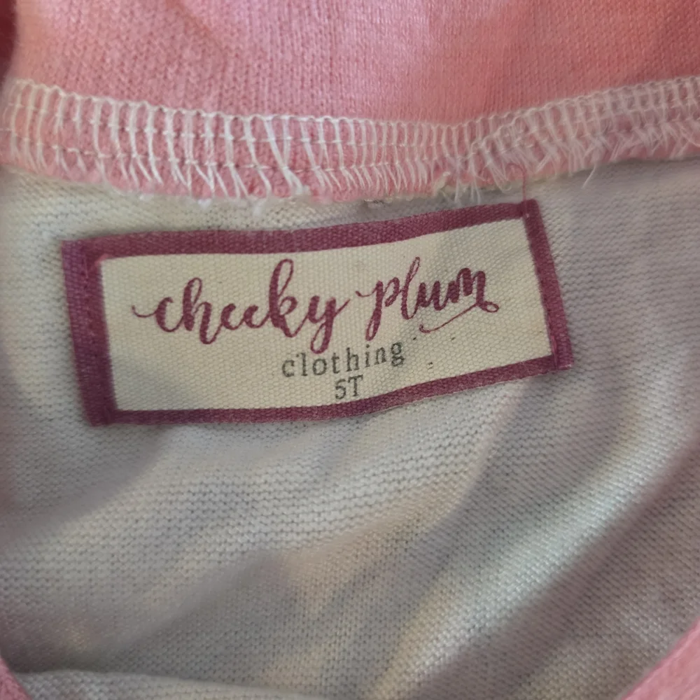 Cheeky Plum Pink Heart Pattern Kids Sweatshirt